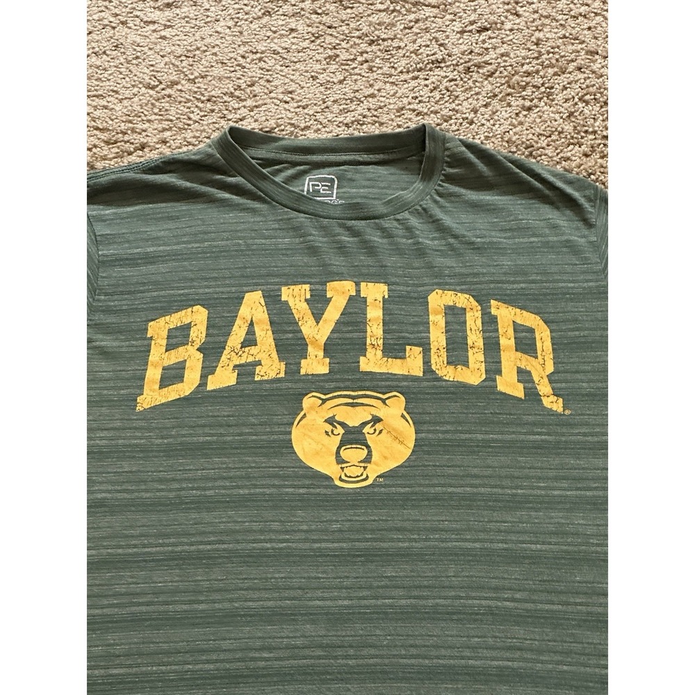 Men's Pro Edge NCAA Baylor University Short Sleeve Shirt - Medium - Picture 3 of 4
